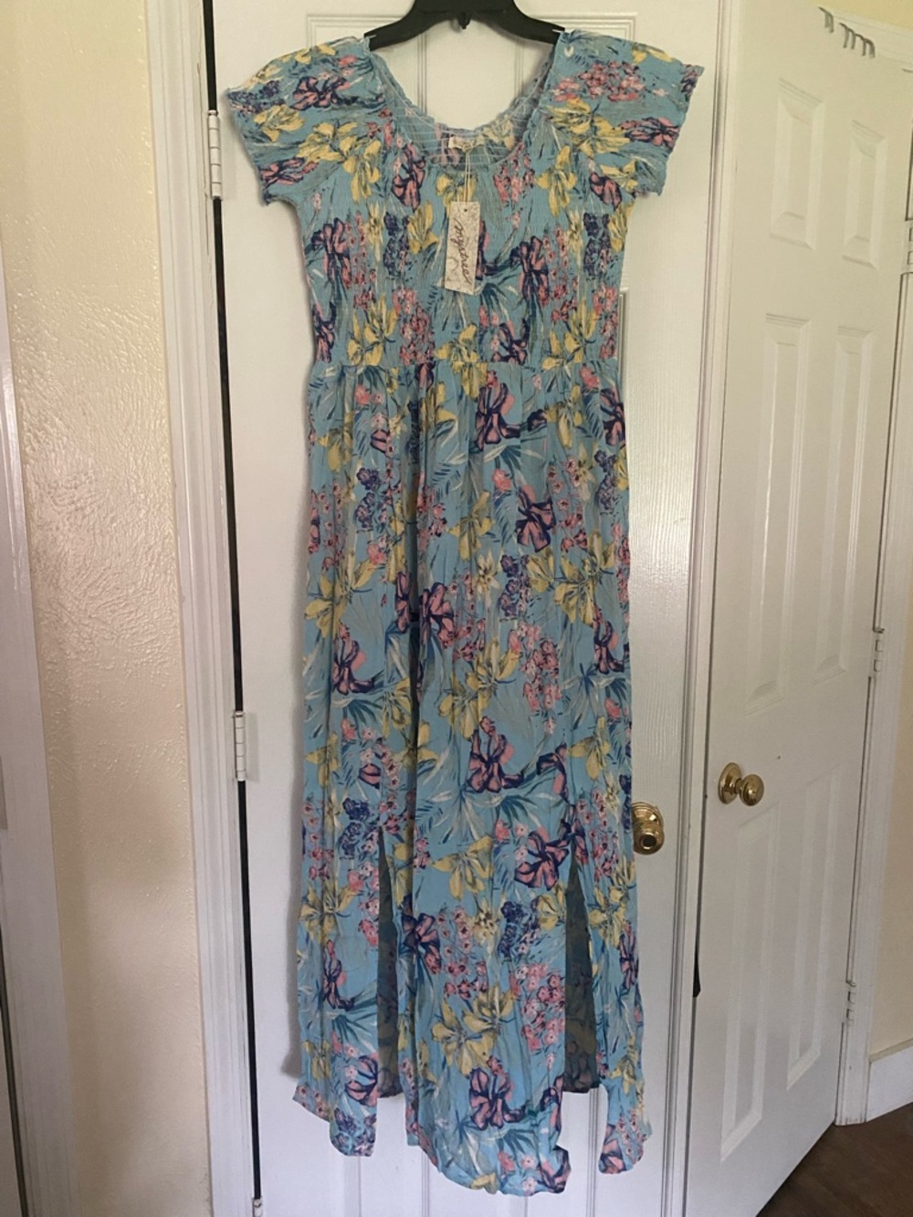 New Floral Midi Dress